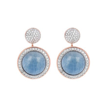 Load image into Gallery viewer, Bronzallure Milanese Drop Stone Earrings