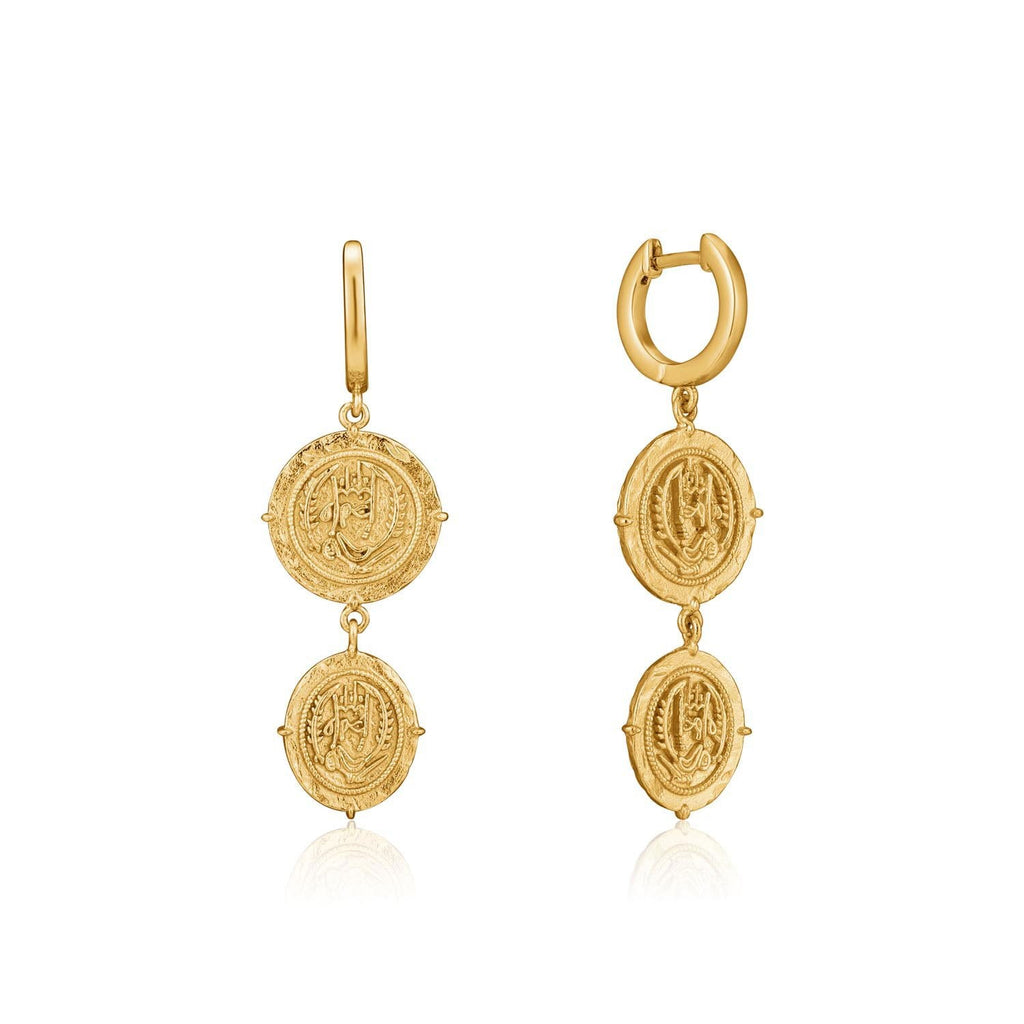 Ania Haie Axum Mini Hoop Earrings  - Gold