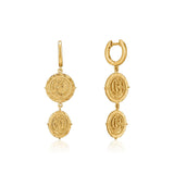 Ania Haie Axum Mini Hoop Earrings - Gold