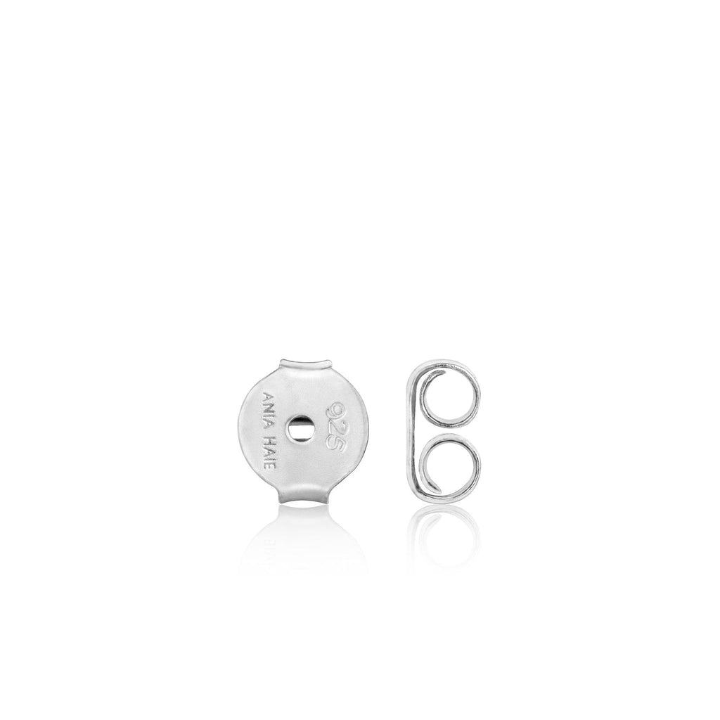 Ania Haie Silver Tidal Turquoise Double Stud Earrings | The Jewellery Boutique
