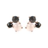 Bronzallure Trilogy Felicia Stud Earrings