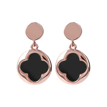 Load image into Gallery viewer, Bronzallure Four-Leaf Clover Dangle Earrings| The Jewellery Boutique