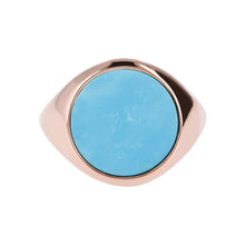 Load image into Gallery viewer, Bronzallure Gemstone Disc Rings