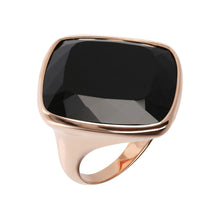 Load image into Gallery viewer, Bronzallure Incanto Rhombus Shape Faceted Stone Ring
