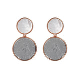 Bronzallure Lira with Bee Dangling Earrings