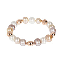 Load image into Gallery viewer, Bronzallure Pearl Stretch Bracelet