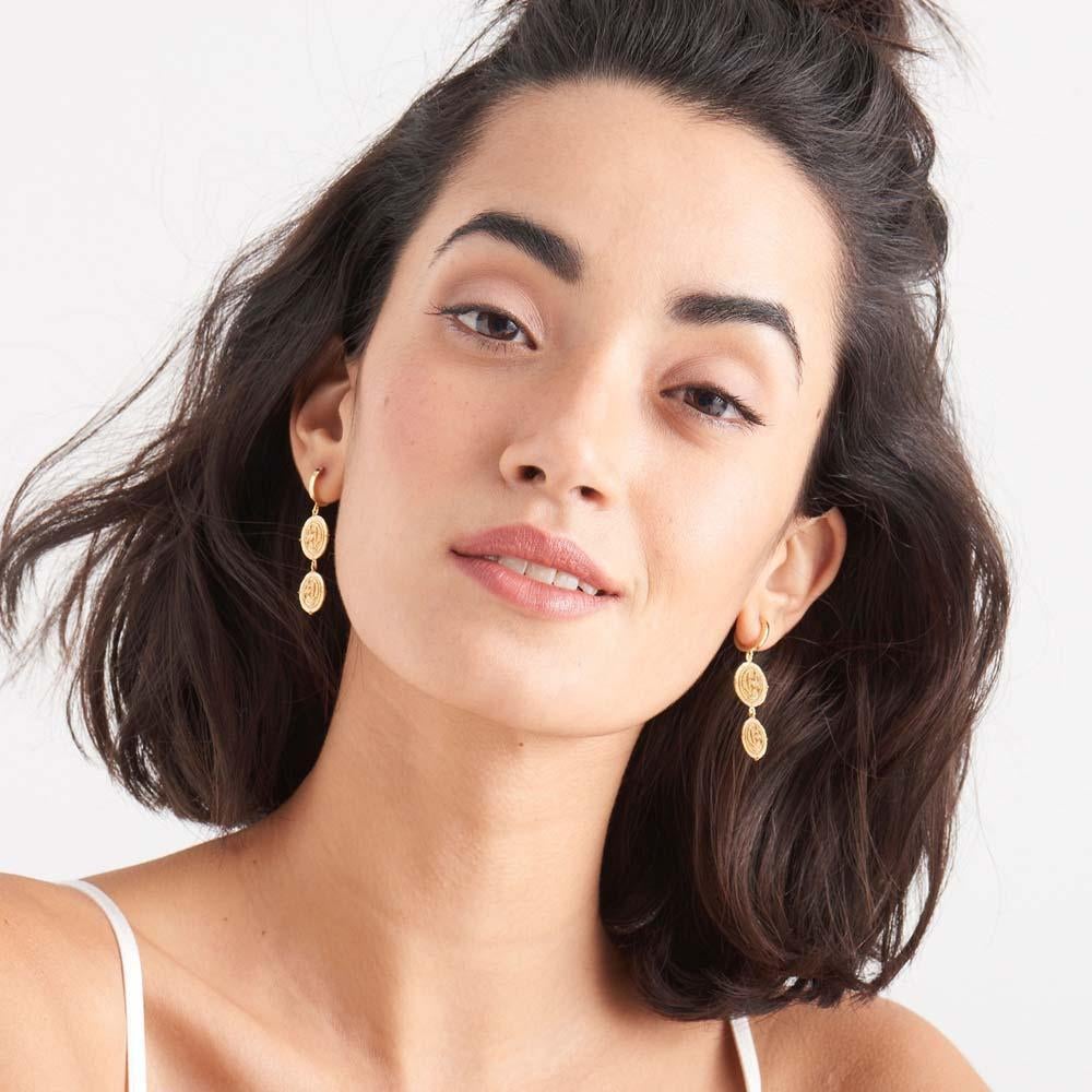 Axum Mini Hoop Earrings - Ania Haie Jewellery