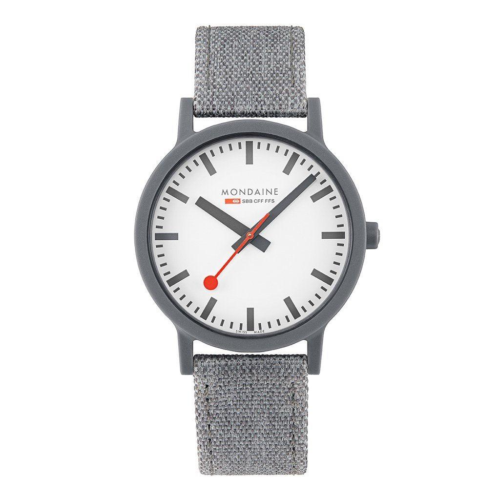 Mondaine Swiss Railways essence Grey Watch - MS1.41110.LU