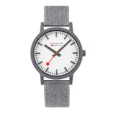 Mondaine Swiss Railways essence Grey Watch - MS1.41110.LU