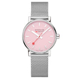 Mondaine Official Swiss Railways Evo2 35mm Sunrise Pink Watch