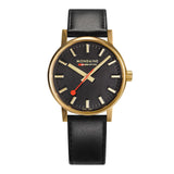 Mondaine Official evo2 40mm Golden Stainless Steel watch