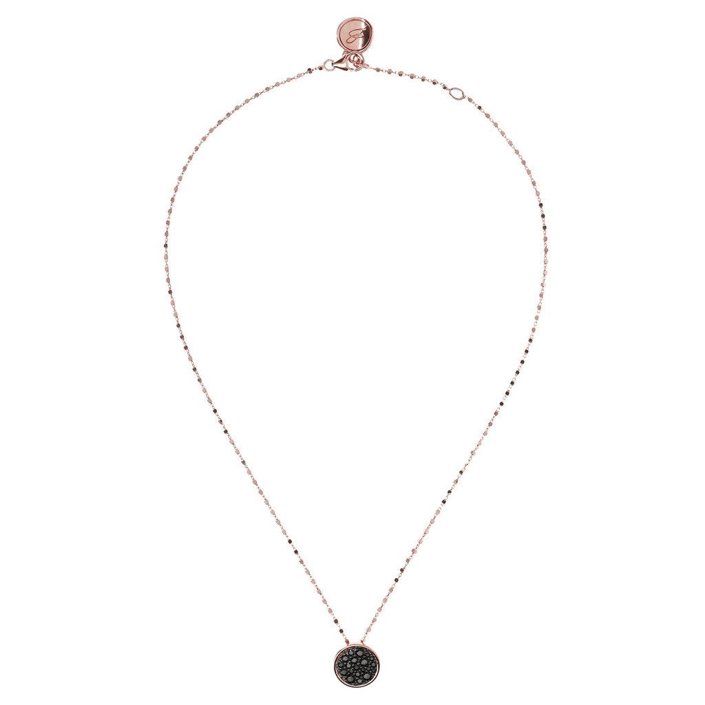 Bronzallure Micro Pave Necklace