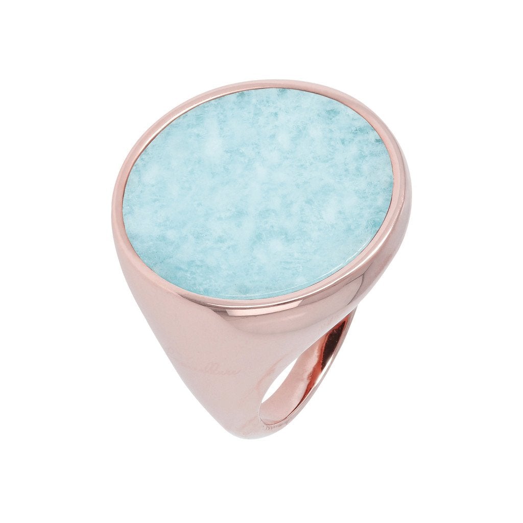Bronzallure Natural Stone Chevalier Ring
