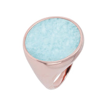 Load image into Gallery viewer, Bronzallure Natural Stone Chevalier Ring