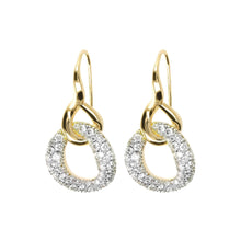 Load image into Gallery viewer, Bronzallure Moments of Light Golden Earrings| The Jewellery Boutique