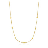 Ania Haie Modern Beaded Necklace - Gold