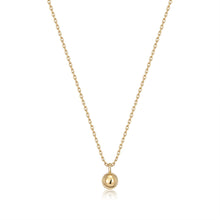 Load image into Gallery viewer, Ania Haie Gold Orb Drop Pendant Necklace