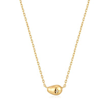 Load image into Gallery viewer, Ania Haie Gold Pebble Sparkle Necklace