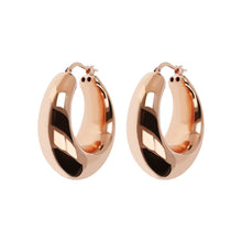 Load image into Gallery viewer, Bronzallure Rounded Circle Earrings