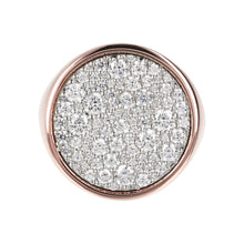 Load image into Gallery viewer, Bronzallure Pave Signet Ring