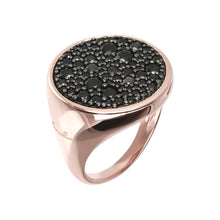 Load image into Gallery viewer, Bronzallure Pave Signet Ring
