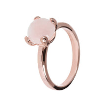Load image into Gallery viewer, Bronzallure Small Solitaire Ring with Colourful Semi Precious Stone