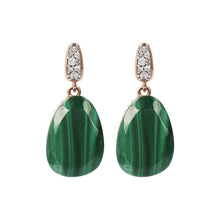 Load image into Gallery viewer, Bronzallure Preziosa Earrings With Natural Stone