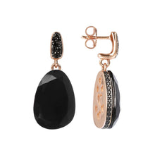 Load image into Gallery viewer, Bronzallure Preziosa Earrings With Natural Stone