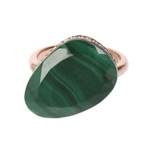 Load image into Gallery viewer, Bronzallure Preziosa Ring With Natural Stone