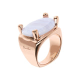 Romantic Blue Lace Agate Ring
