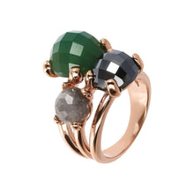 Load image into Gallery viewer, Bronzallure Trilogy Felicia Ring