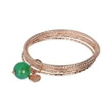 Load image into Gallery viewer, Bronzallure Bangle with Pendant