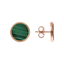 Load image into Gallery viewer, Bronzallure Gemstone Button Stud Earrings