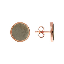 Load image into Gallery viewer, Gemstone Button Stud Earrings