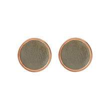 Load image into Gallery viewer, Gemstone Button Stud Earrings