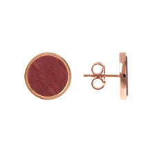 Load image into Gallery viewer, Bronzallure Gemstone Button Stud Earrings