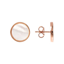 Load image into Gallery viewer, Bronzallure Gemstone Button Stud Earrings