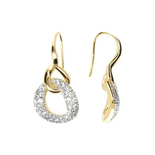 Load image into Gallery viewer, Bronzallure Moments of Light Golden Earrings| The Jewellery Boutique