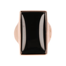 Load image into Gallery viewer, Bronzallure Rectangular Stone Adjustable Ring