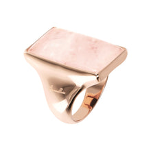 Load image into Gallery viewer, Bronzallure Rectangular Stone Adjustable Ring