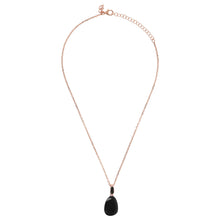 Load image into Gallery viewer, Bronzallure Necklace With Stone Pendant And Pave© Details