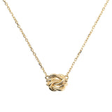 Bronzallure Golden Knot Necklace