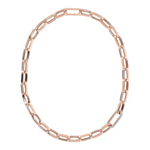 Load image into Gallery viewer, Bronzallure Bold Forzatina Chain Necklace with Pavé Detail