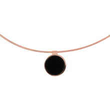 Load image into Gallery viewer, Bronzallure Alba Flat Stone Choker Necklace