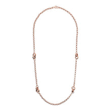 Load image into Gallery viewer, Bronzallure Purezza Long Rolo Link Necklace 91.4cm