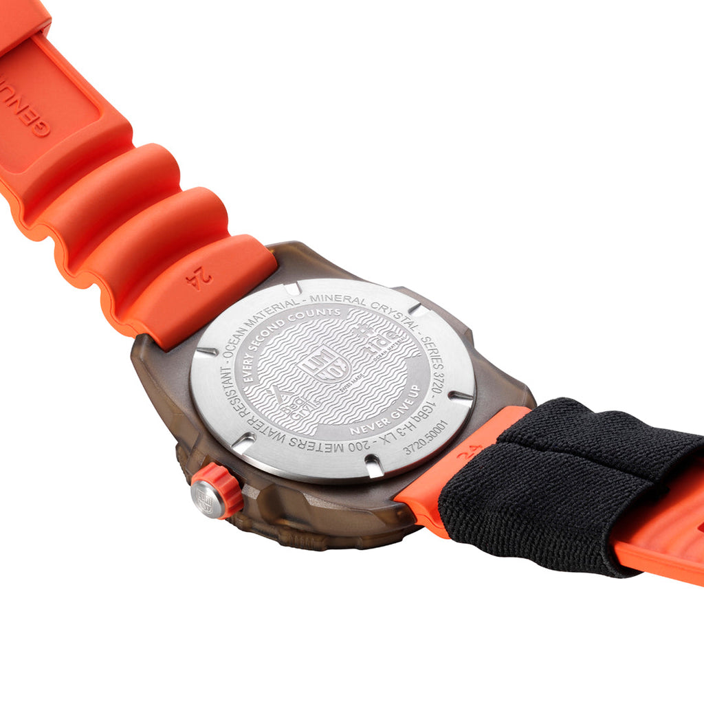 Luminox Bear Grylls X #TIDE Recycled Ocean Material Rule of 3 Men's Watch