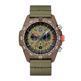 Luminox Bear Grylls Survival MASTER x #Tide ECO Chronograph Watch Green