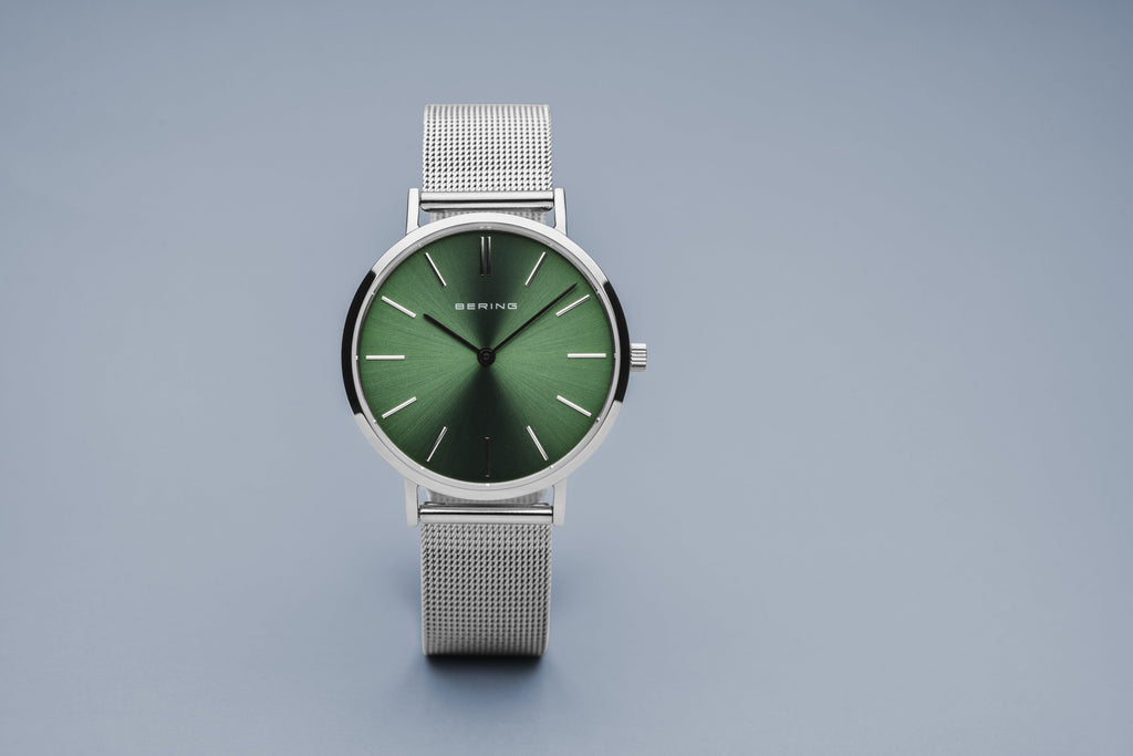 Bering Ladies Classic Green Watch