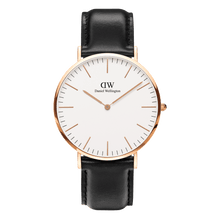 Load image into Gallery viewer, Daniel Wellington Classic 40 Sheffield Rose Gold &amp; White Watch