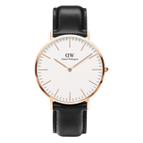 Daniel Wellington Classic 40 Sheffield Rose Gold & White Watch